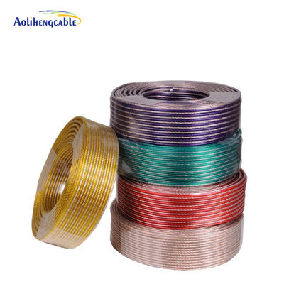 22 AWG OFC CCA Cavo per altoparlanti 2*4mm Od Personalizzabile Alta prestazione