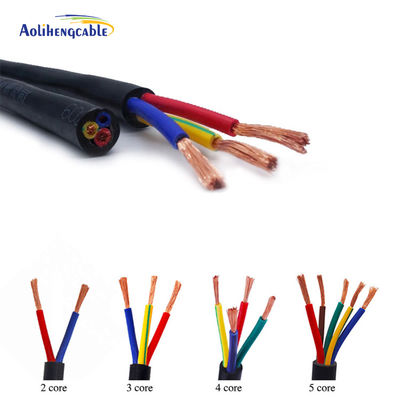 RVV 4-Core 0,75 1,0 1,5 2,5 mm Cavo di controllo di potenza colore personalizzato