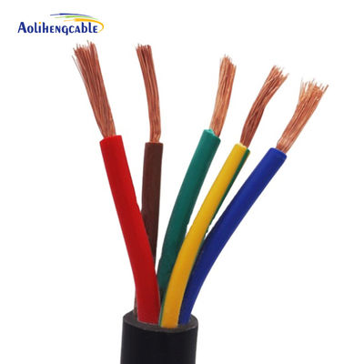 RVV 4-Core 0,75 1,0 1,5 2,5 mm Cavo di controllo di potenza colore personalizzato
